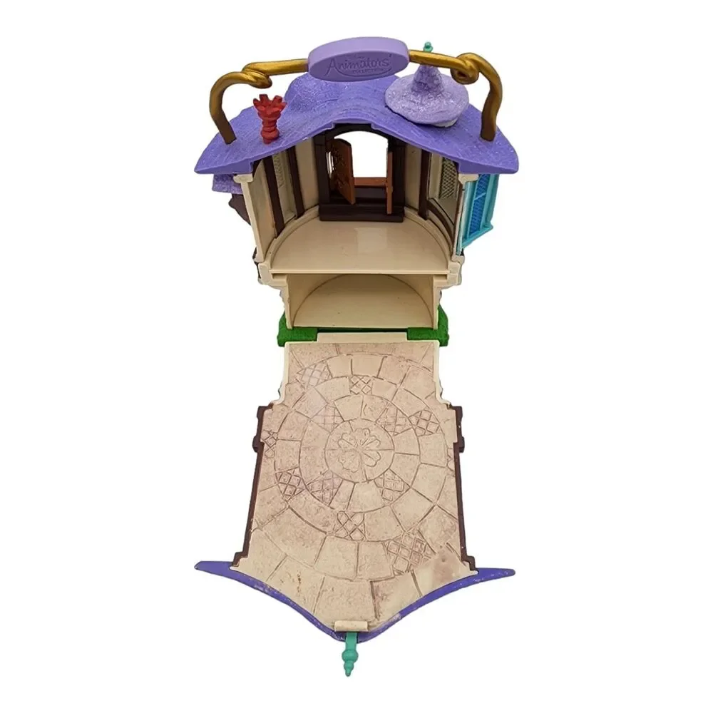 Disney Animators' Collection Littles Rapunzel Tower Only Tangled Playset